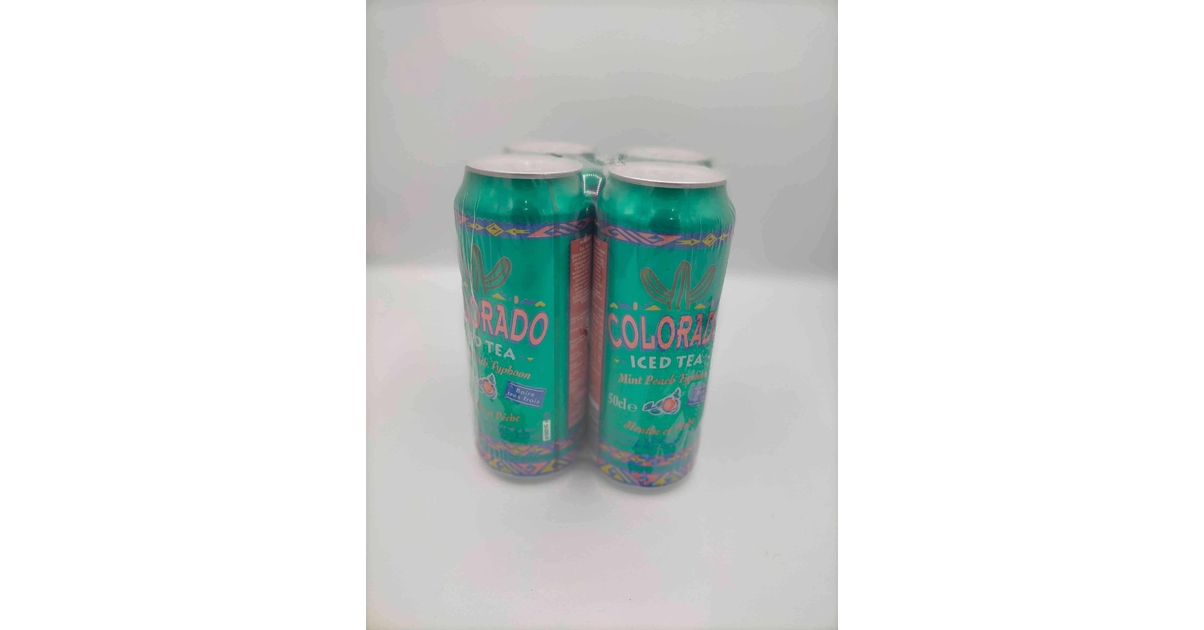 Colorado menthe pèche 4x50cl - Boissons Antillaises/Colorado boisson ...