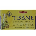 Bois Cheri Tisane Citronnelle et Gingembre