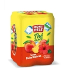 Thé glacé hibiscus Pêche Mont Pelé