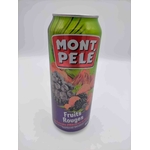 Mont Pelé Jus de fruits rouges aux extraits dHibiscus et Guarana canette 50cl 1