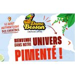 Purée de piment végétarien Dame Besson 90gg