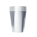 20 Gobelets cartons américain argent 530ml
