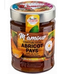 Confiture d'abricots pays m'amour 325g
