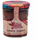 Confiture Délices de Guyane Mangue Passion 210g