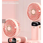 mini ventilateur rose