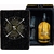 COFFRET METAL TI CED' ANNIVERSAIRE 10 ANS+ 2 VERRES