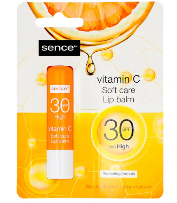 Baume à lèvres SPF 30 avec Vitamine C