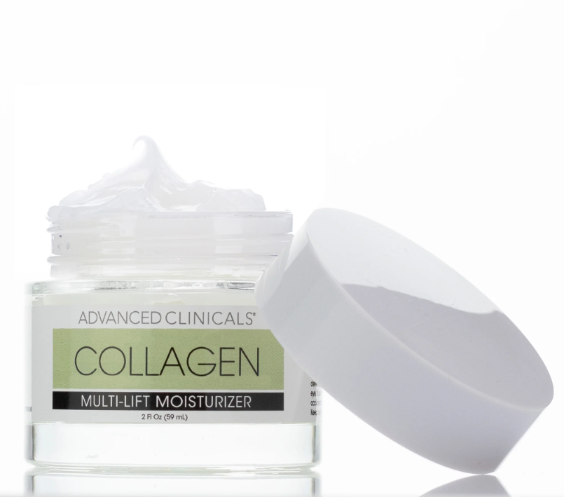 Advanced Clinicals Crème visage Hydratante multi-lift Collagène à base de plantes