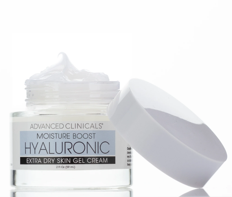 Advanced Clinicals Gel-crème visage pour peau extra sèche à l\'acide Hyaluronique