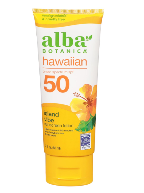 Crème de protection solaire hawaïenne SPF 50 Island Vibe