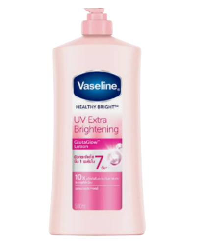 Vaseline Healthy Bright UV Extra Brightening Gluta Glow Lotion 500 ml