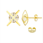 Boucles d'oreilles diamant (1)