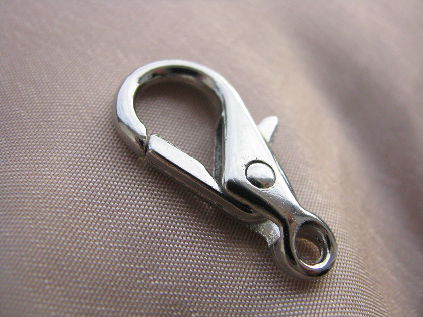 Lot De 2 Fermoirs Pivotants, Mousqueton Amovible De 1,9 Cm