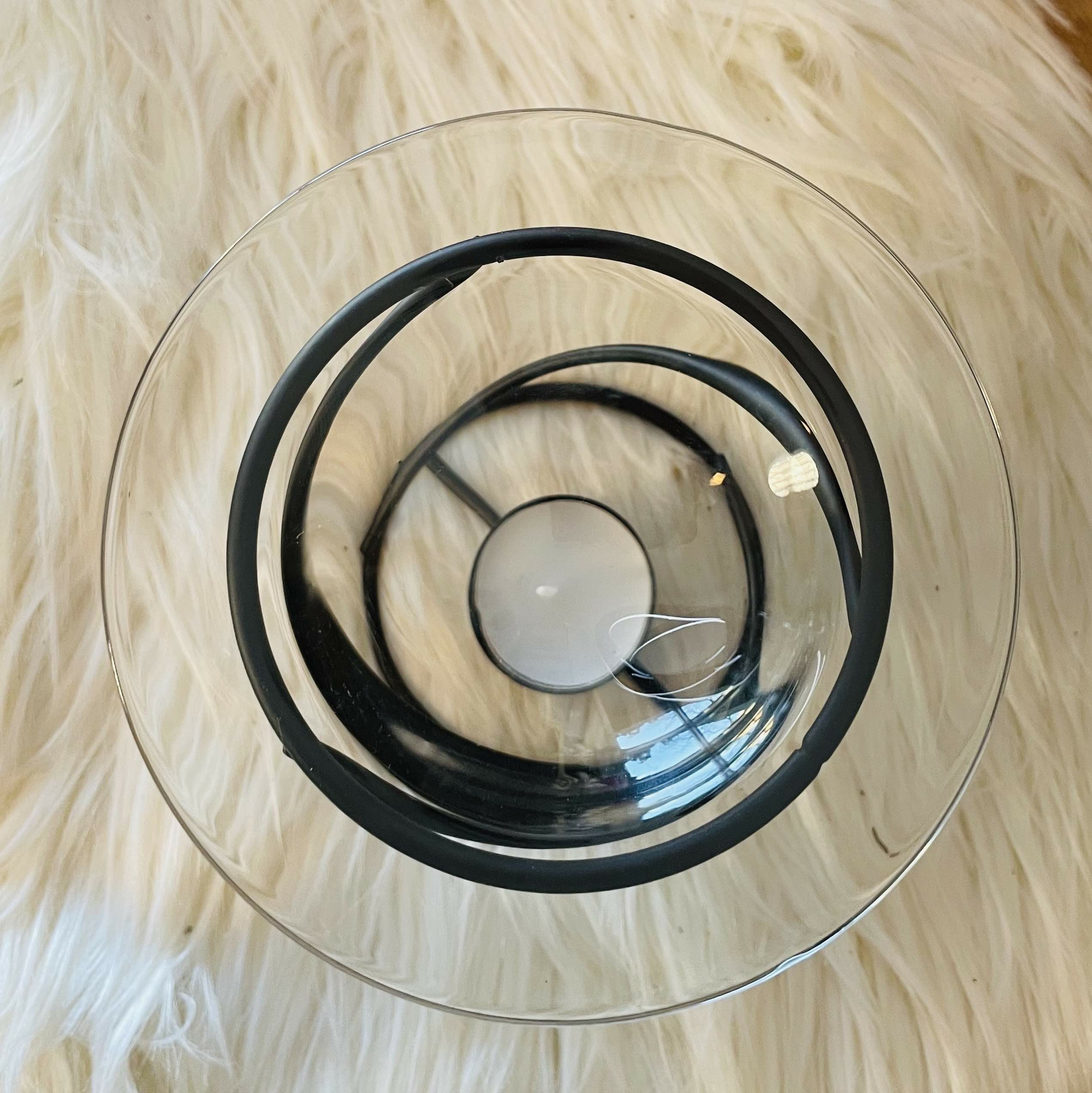 Bruleur spirale dessus