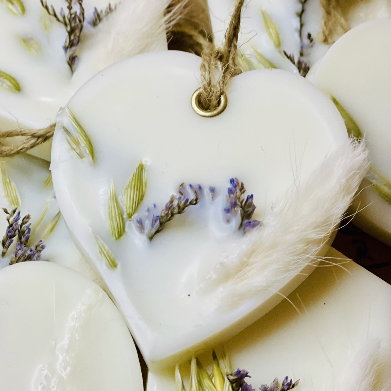 COEUR FLEUR DE COTON ZOOM