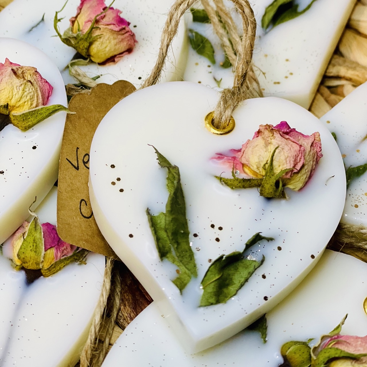COEUR VERVEINE CITRONNÉE ZOOM