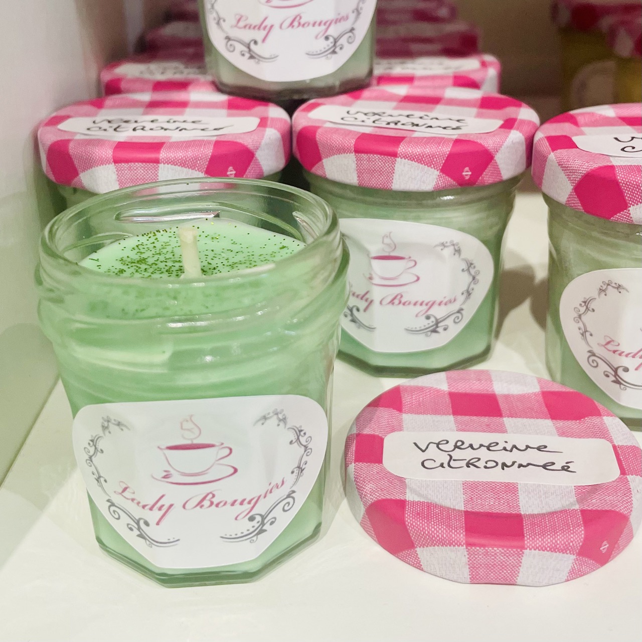 MINI POT DE CONFITURE VERVEINE CITRONNNÉE