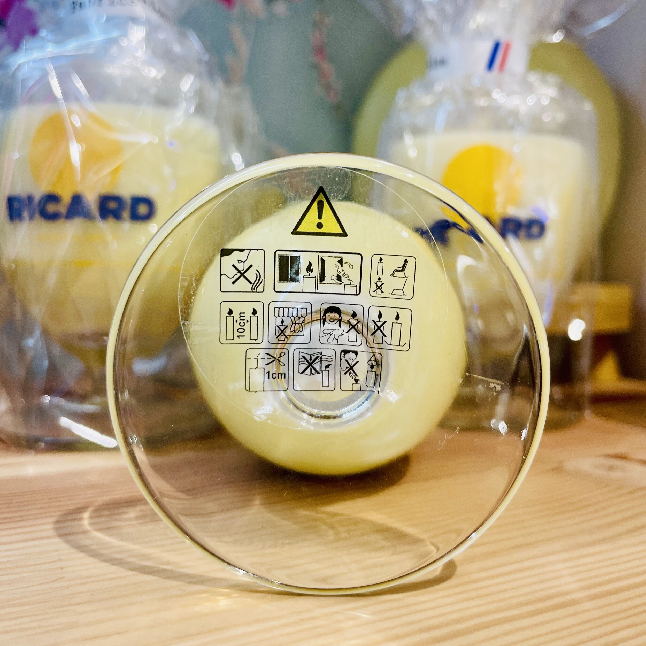 verre ricard dessous