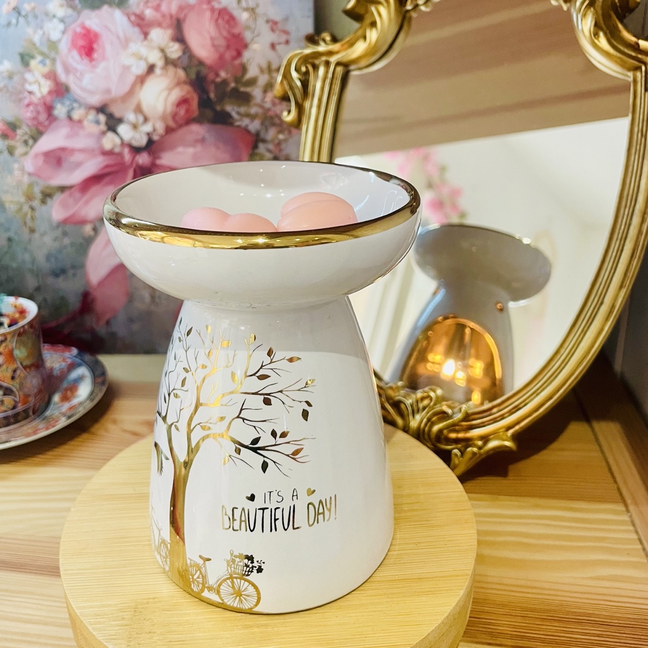 BRULE-PARFUMS BLANC ET OR