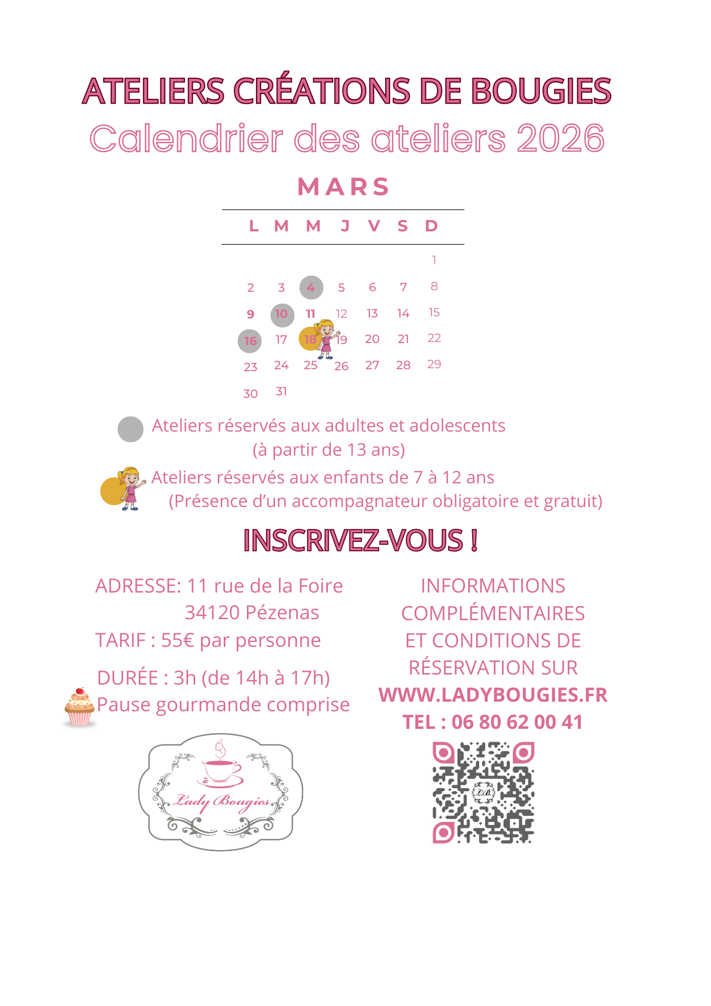 calendrier atelier mars 2026 3