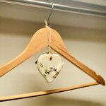 COEUR FLEUR DE COTON CINTRE