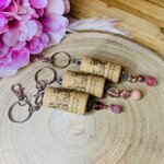 Porte-clés rose 3