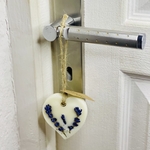 COEUR LAVANDE PORTE