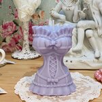 BOUGIE CORSET PARME FACE