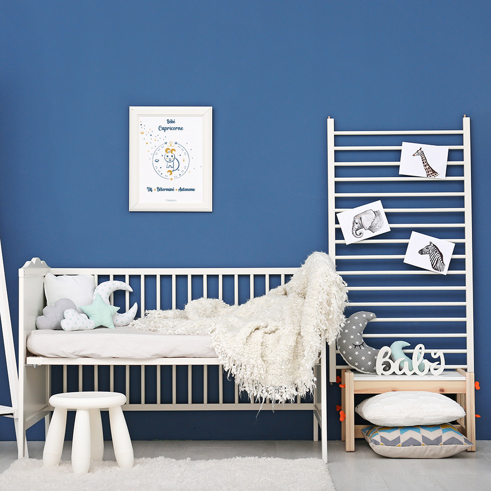 deco chambre bebe bleue