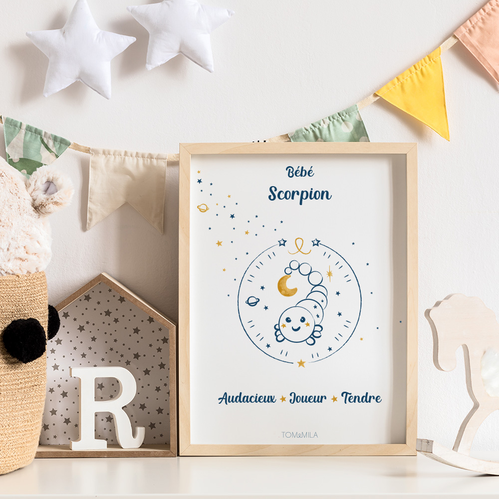 affiche deco chambre bebe