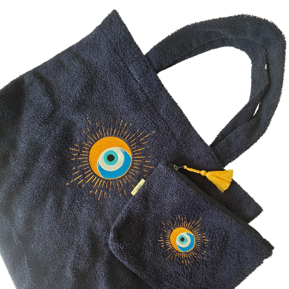 sac et trousse nazar eponge