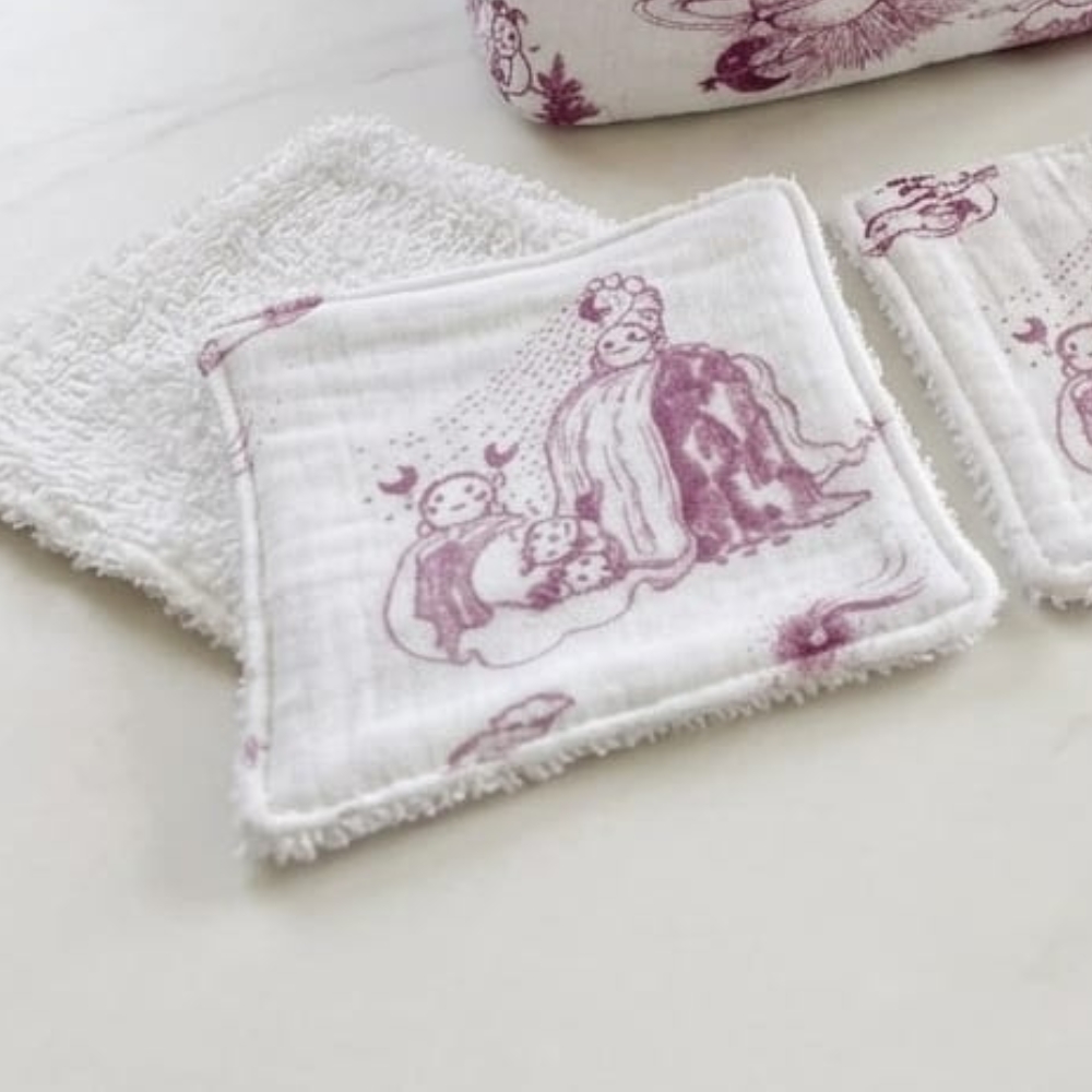 lingette toile de jouy rose