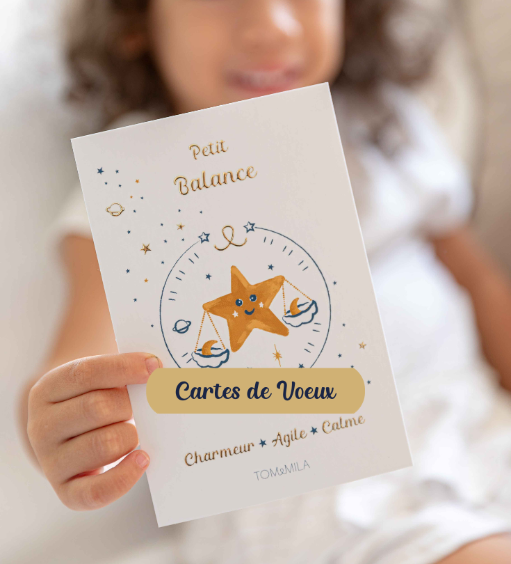 Carte de voeux naissance
