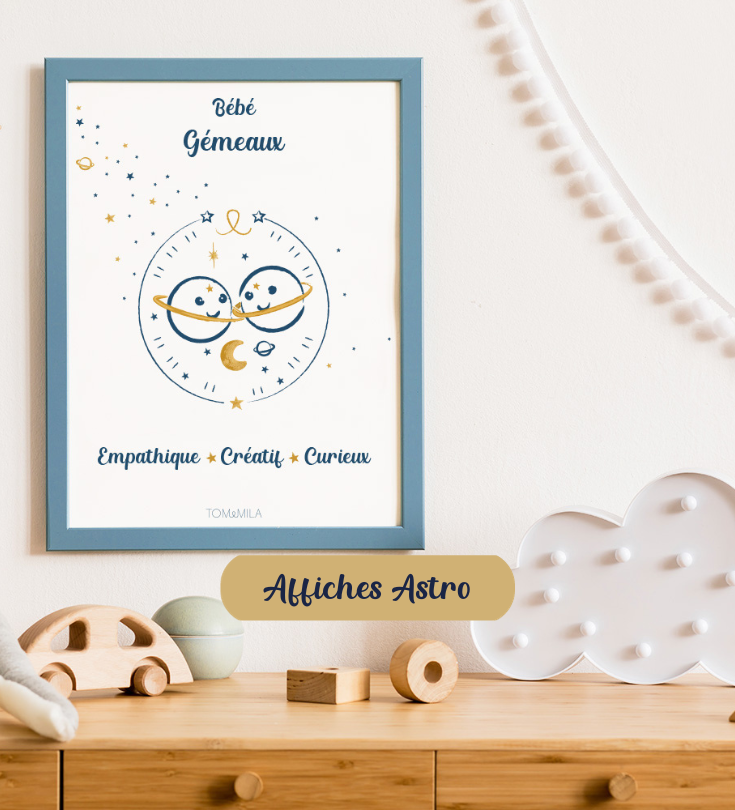 Affiche déco bébé