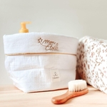 paniere mon étoile accssoire déco chambre bébé blanc pure gold luxe