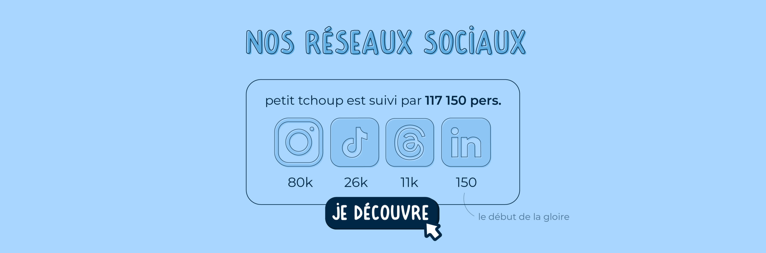 NOS RÉSEAUX SOCIAUX