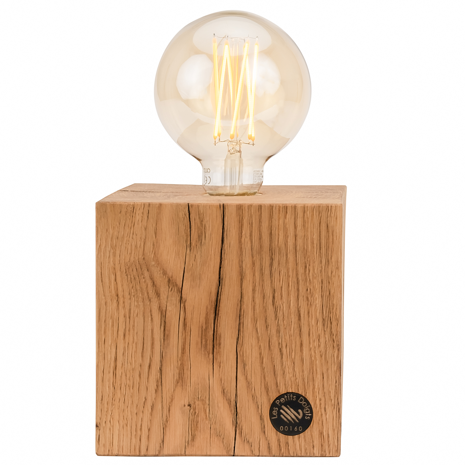 Middle Lopimont | Lampe artisanale en bois
