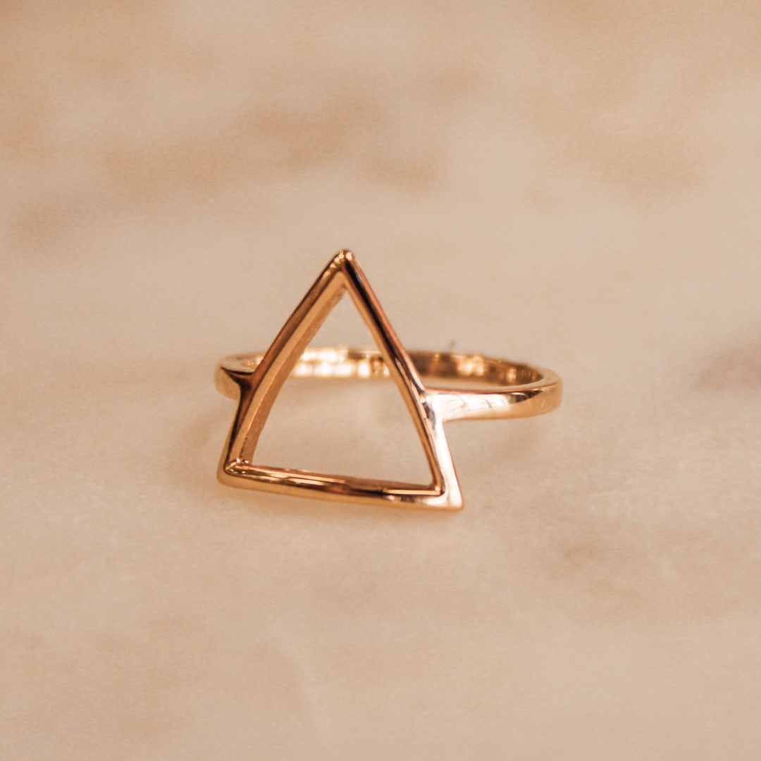 Bague triangle
