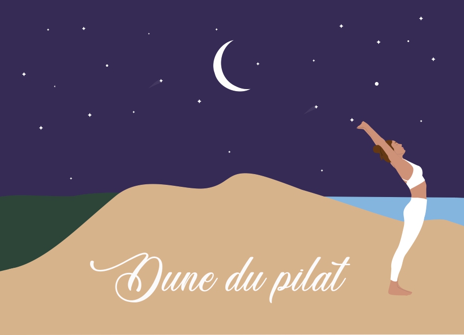 Les Pepites_Postcards - Dune du Pilat nuit 148x105_page-0001