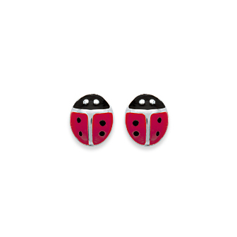 BO coccinelle argent