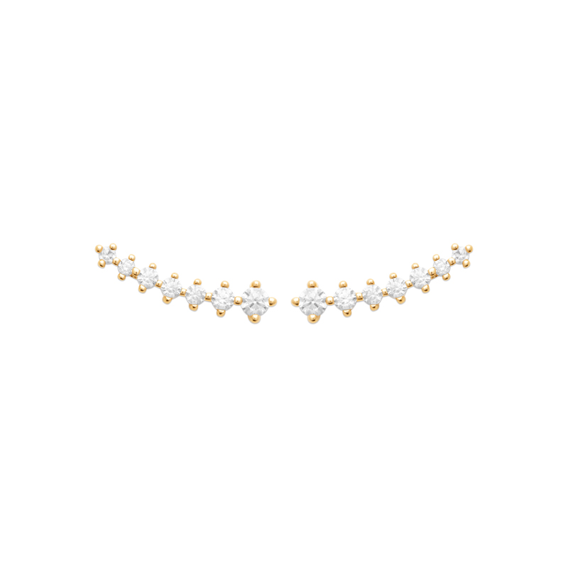 Chemin d'oreille strass