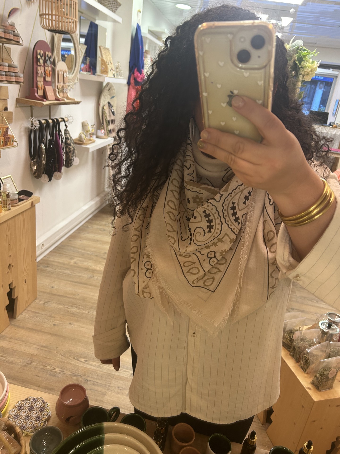 FOULARD BEIGE