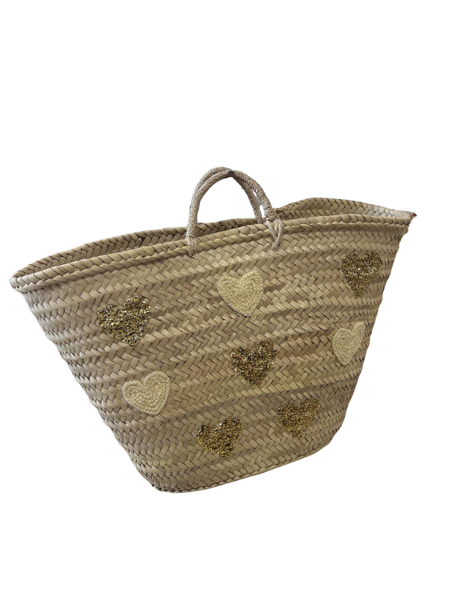 panier fond blanc crème