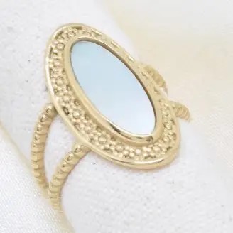bague nacre large
