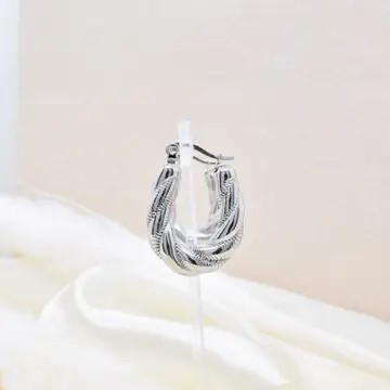 CREOLE TORSADEES ARGENT