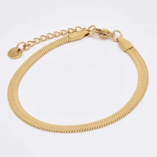bra serpent doré
