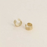 Earcuffs Eloisa - bijou d'oreille martelé
