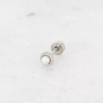 Piercing - boule nacrée