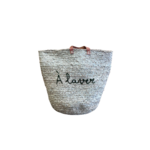 panière a laver kaki fond blanc