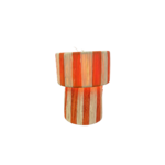 lampe orange fond blanc